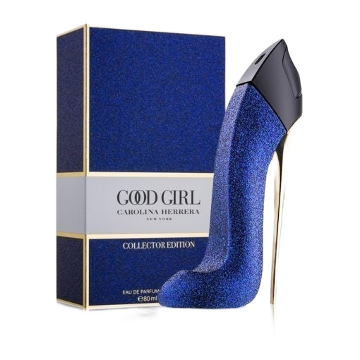 Carolina Herrera Good Girl Glitter Collector (Scarpa blu) Eau de Parfum 80ml tester