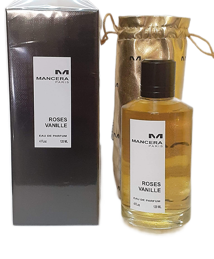 Mancera Roses Vanille Eau de Parfum 120ml (Scatolato)