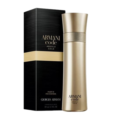 ARMANI CODE ABSOLU GOLD PARFUM POUR HOMME 110 ML DA UOMO TESTER