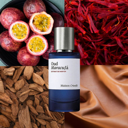 Maison Crivelli Oud Maracujá Extrait de parfum 50ml Unisex Scatolato
