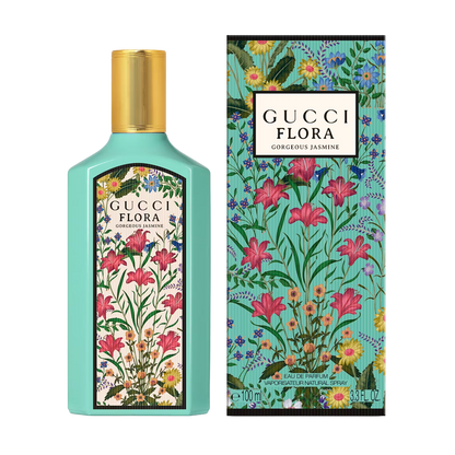 Gucci Flora Gorgeous Jasmine, 100 ml, eau de parfum donna 100ml scatolato