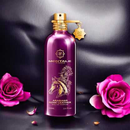 Montale Arabians Roses Leather EDP Spray 100 ml Unisex Scatolato