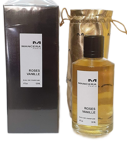 Mancera Roses Vanille  Eau de Parfum 120ml (Scatolato)